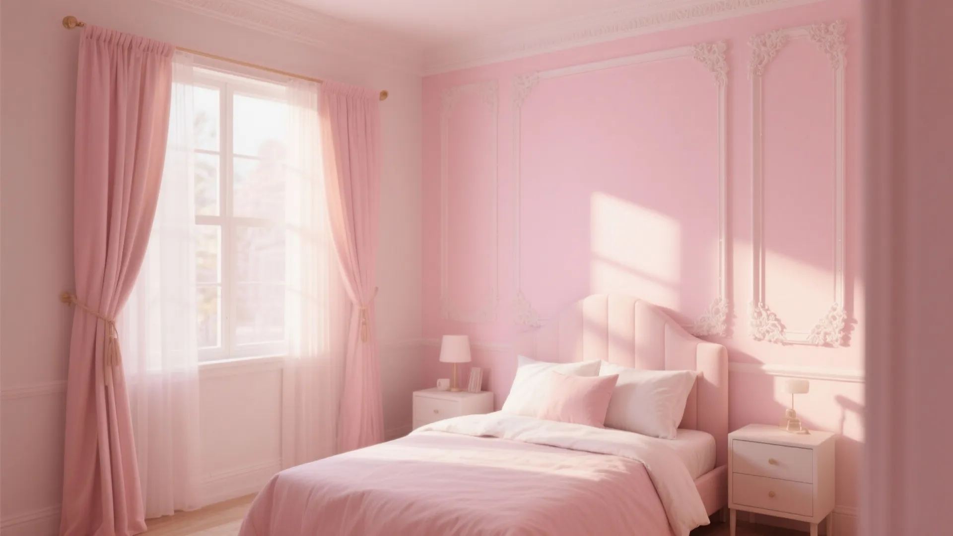Soft Pastel Accent Walls