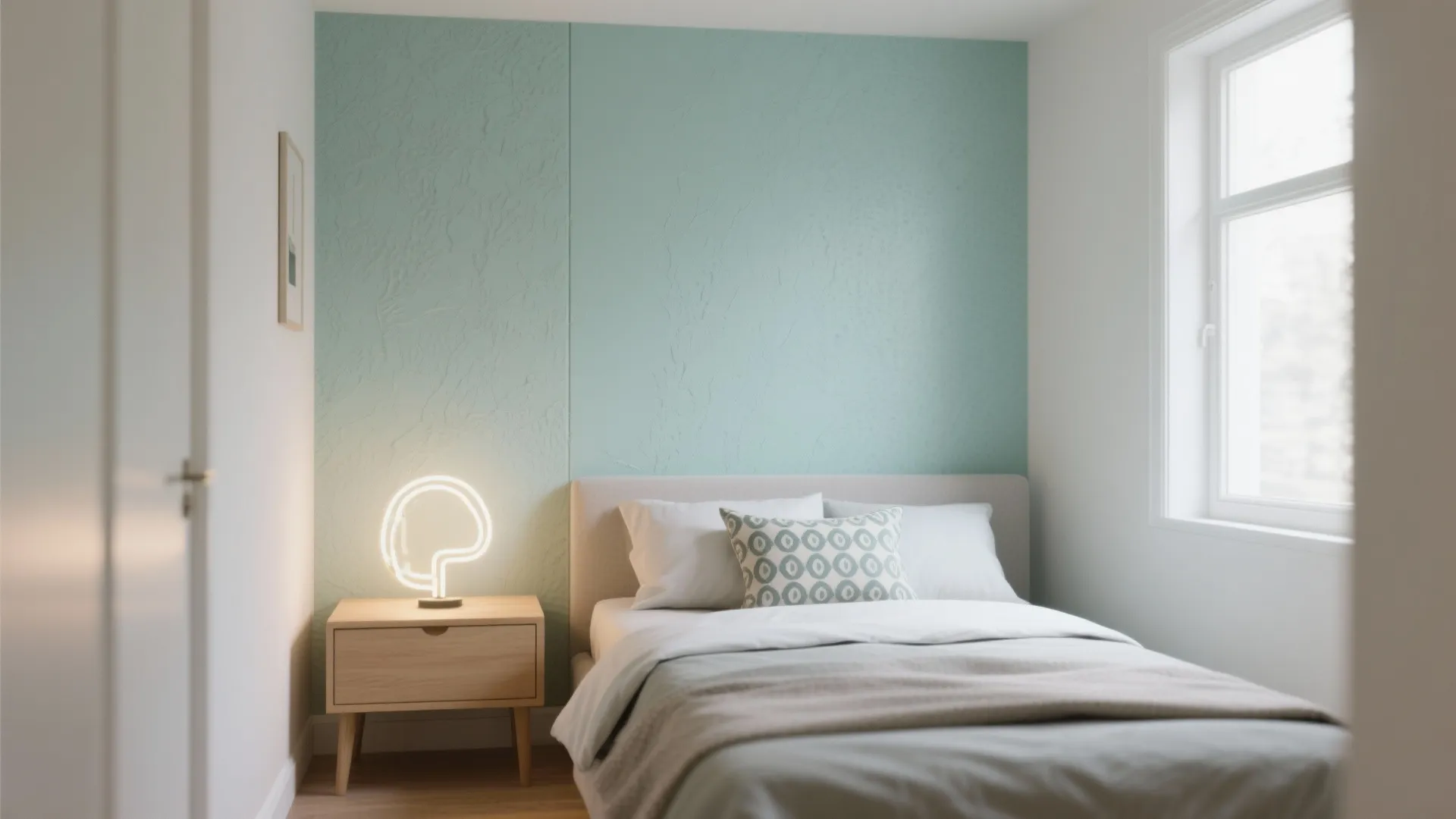 1. Pastel Palette with Accent Walls