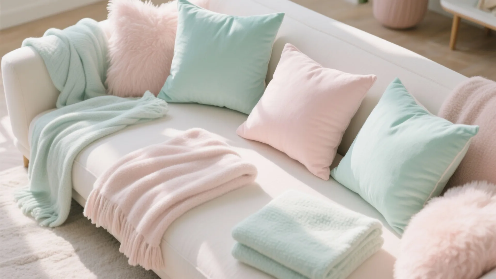 1. Light Pastel Accents