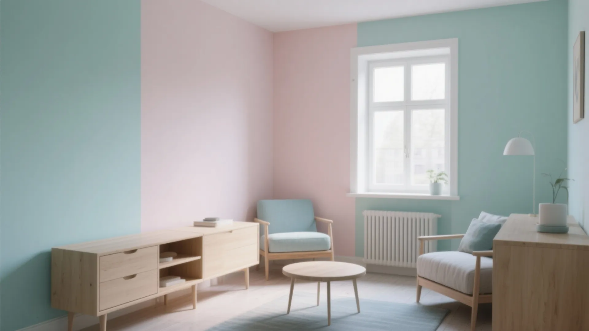 3. Pastels for airy, modern calm