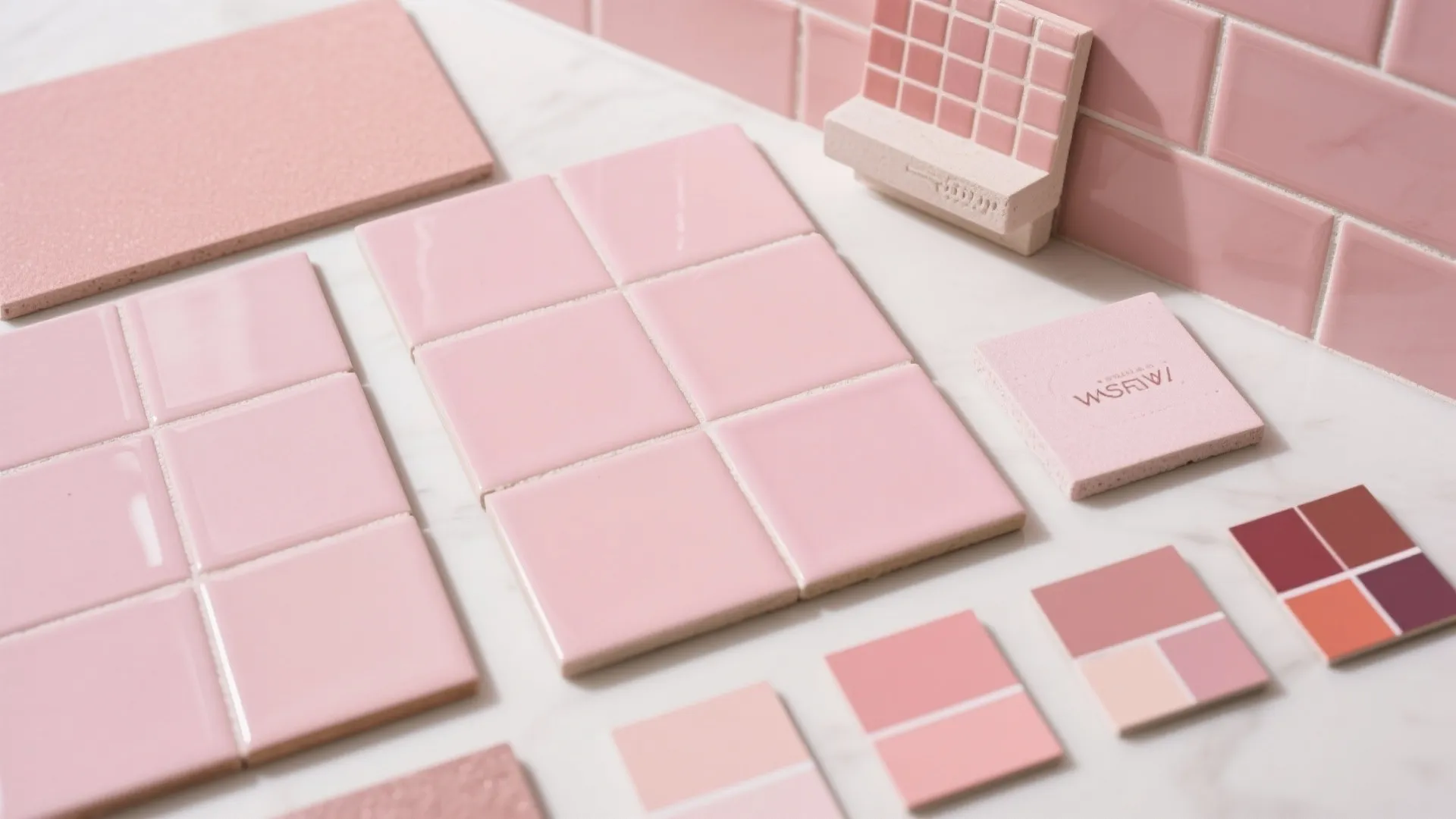 3. Retro Pastel Backsplash