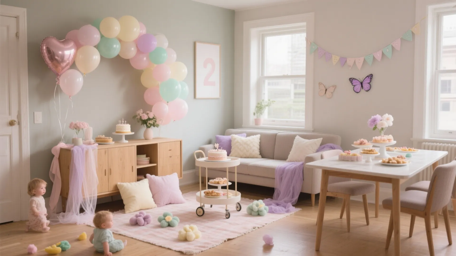 5 Baby Girl 2nd Birthday Decoration Ideas That Shine: Real-world party styling for tiny spaces—cute, calm, and camera-ready
