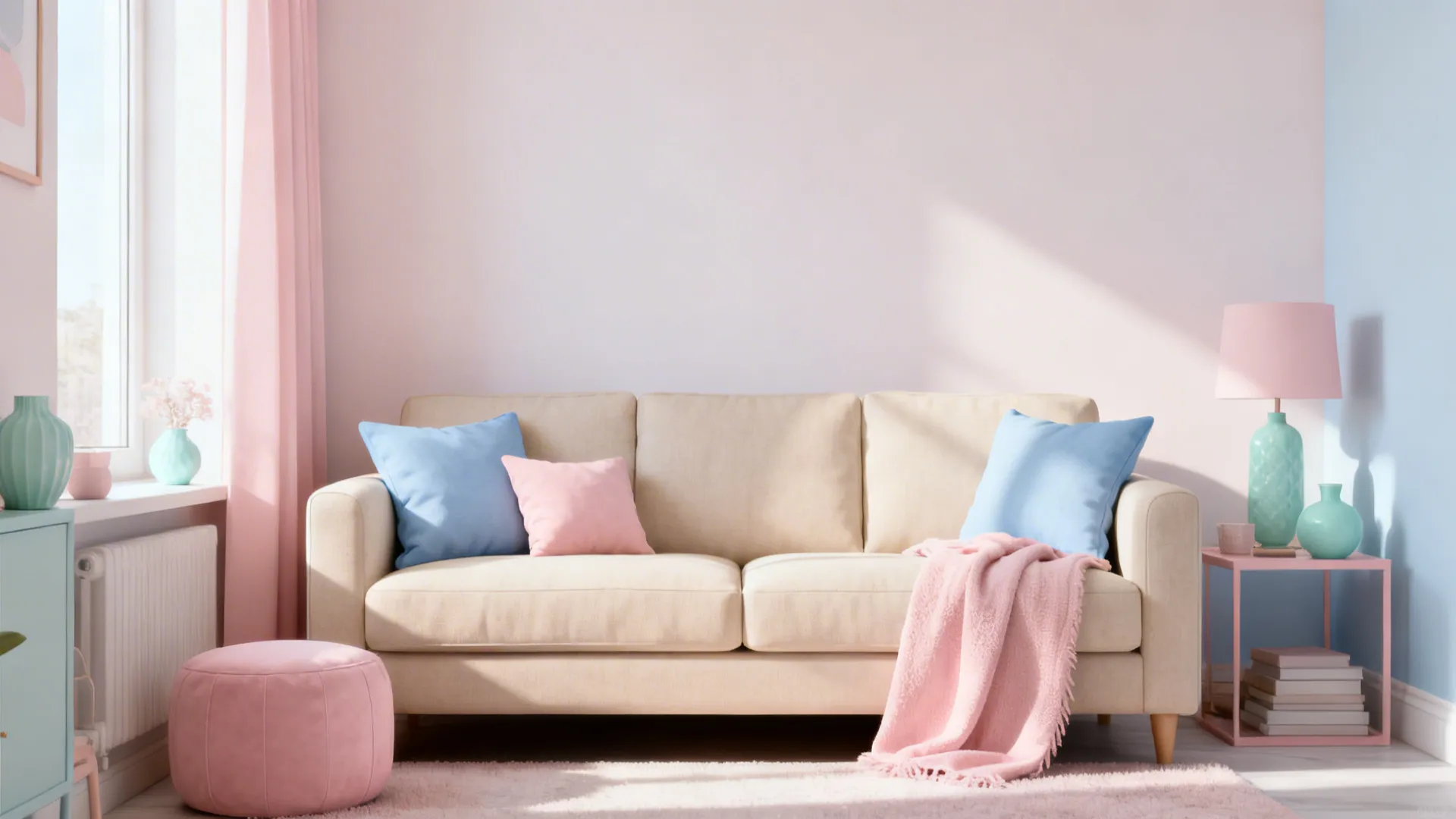 2. Soft Pastels for a Fresh, Airy Feel