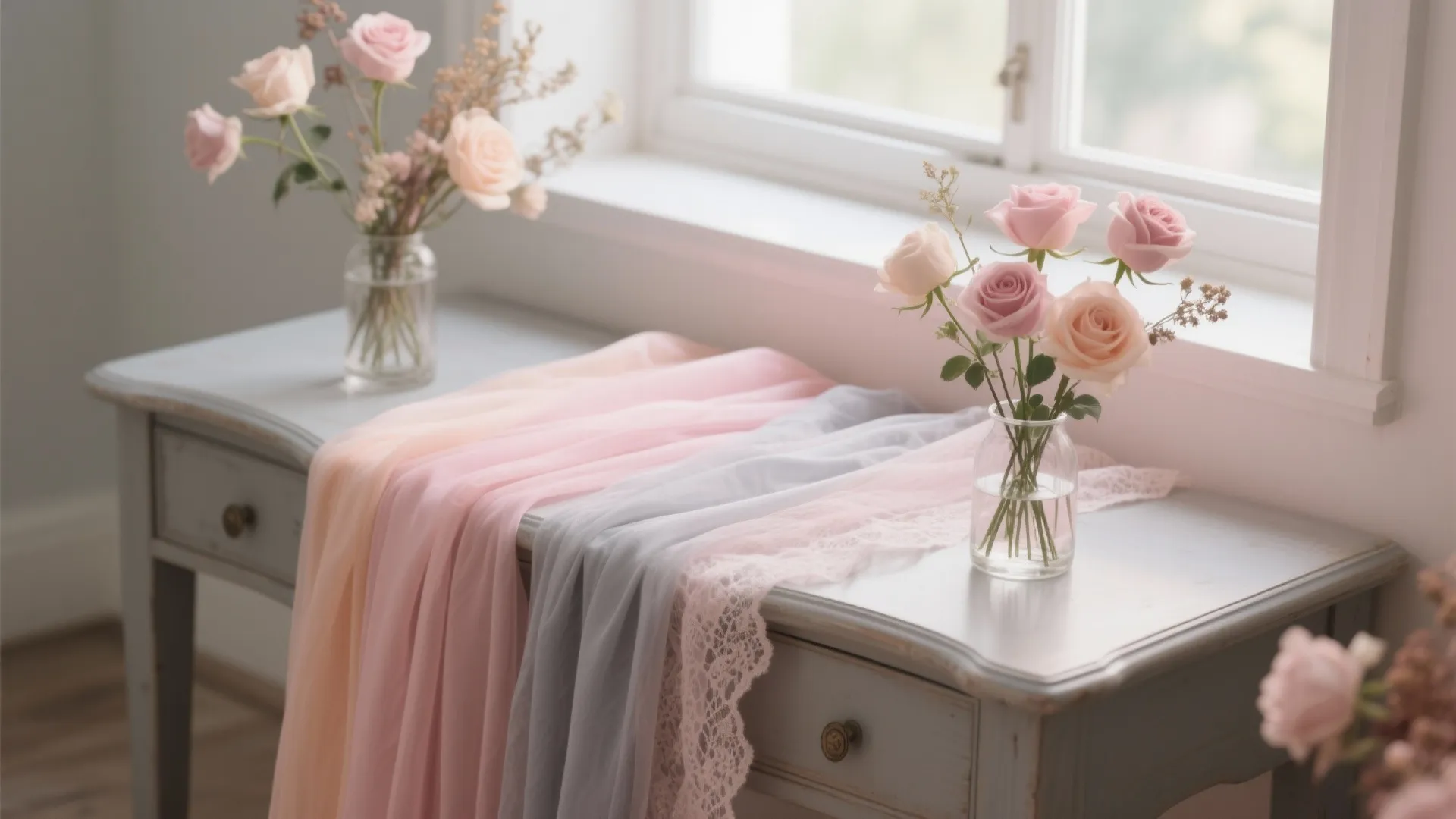 Pastel Bloom Layers for a Soft, Feminine Mood
