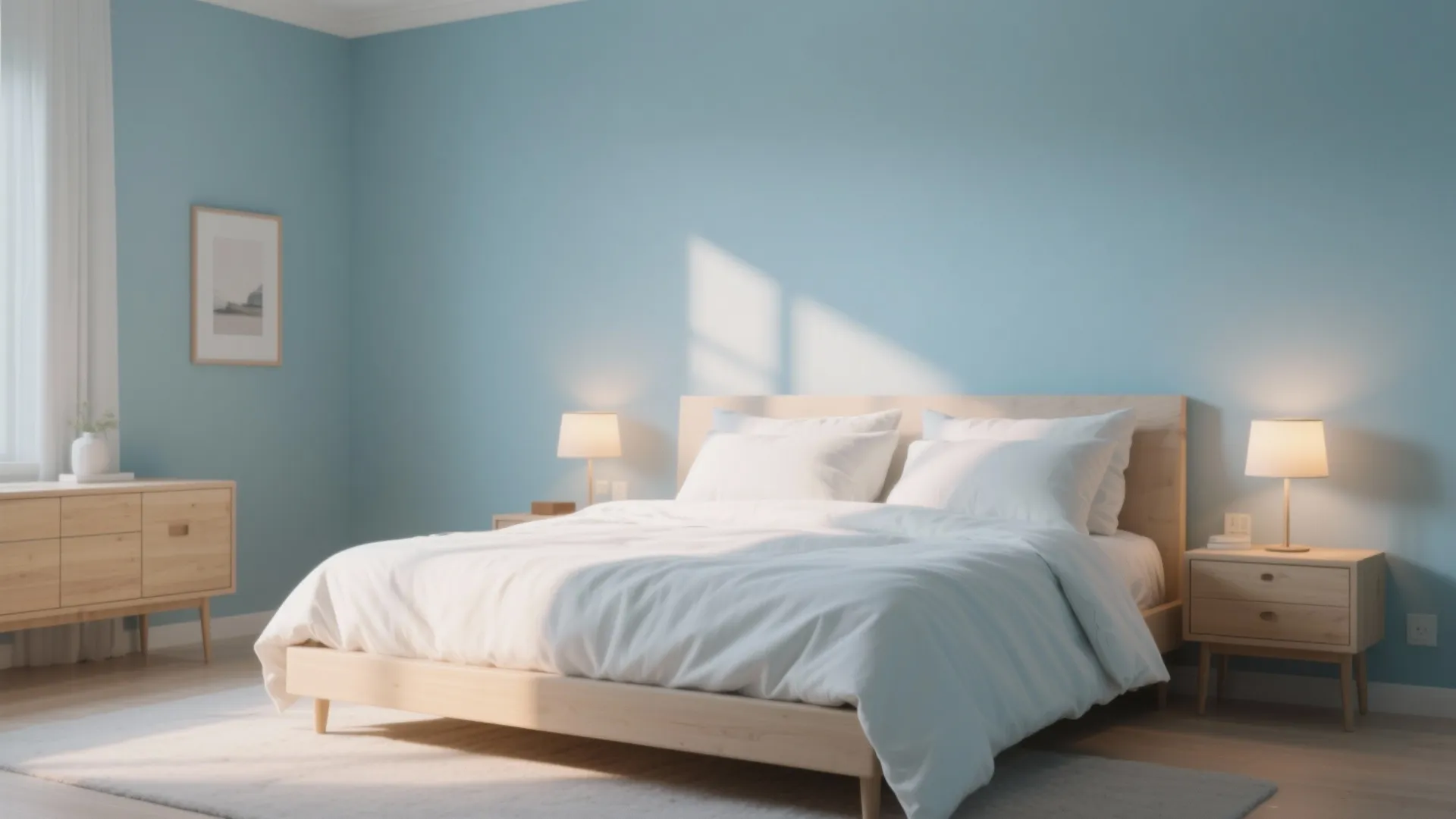 2. Serene Pastel Blues for Calm Bedrooms