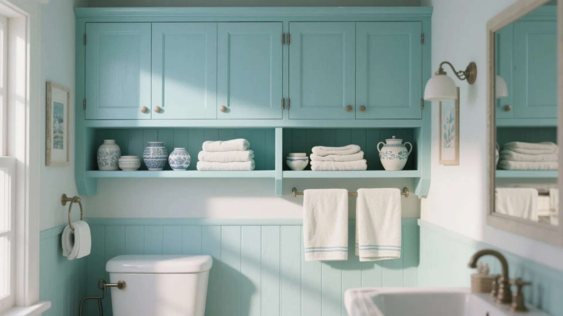 4. Soft Pastel Blues and Dusty Teals