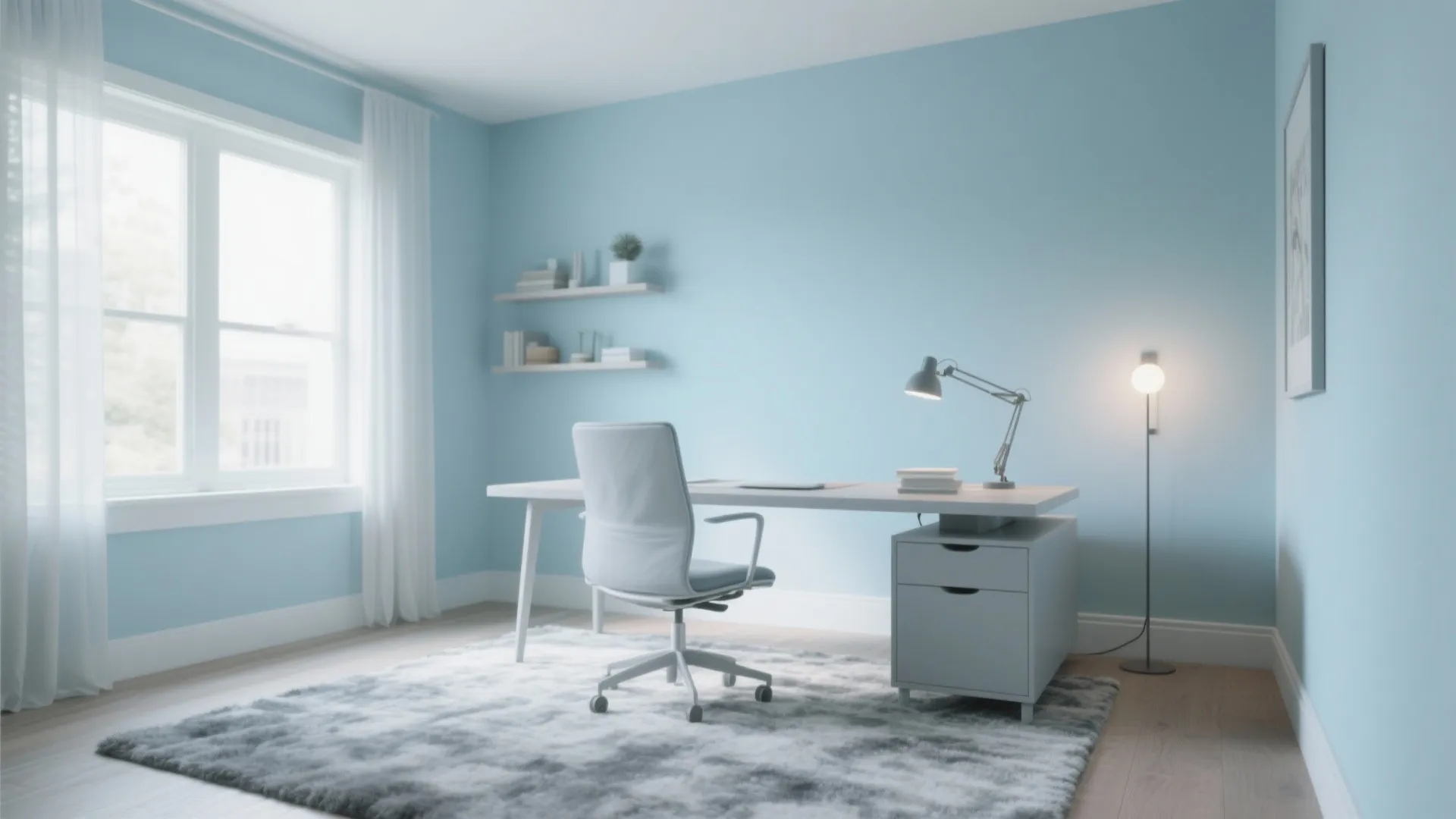 Pastel Blue and Grey Calm