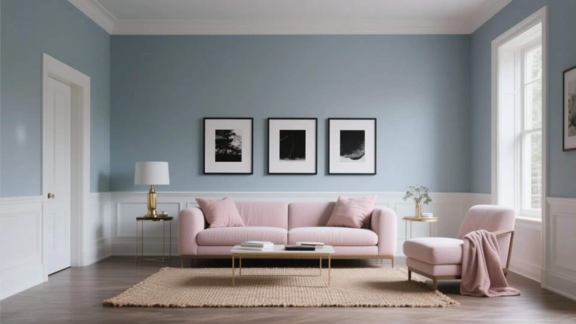 Airy Pastels and Muted Blues