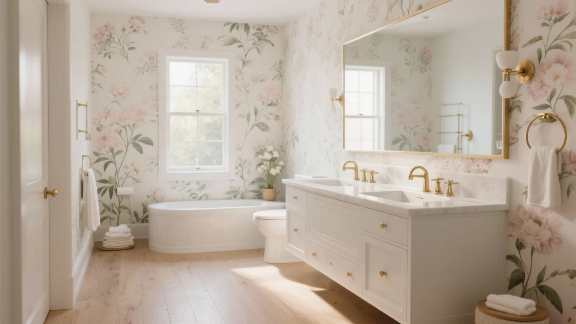 1. Soft Pastel Botanicals