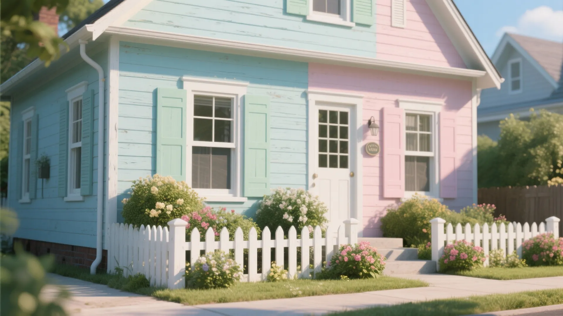 4. Soft Pastels for Curb Charm