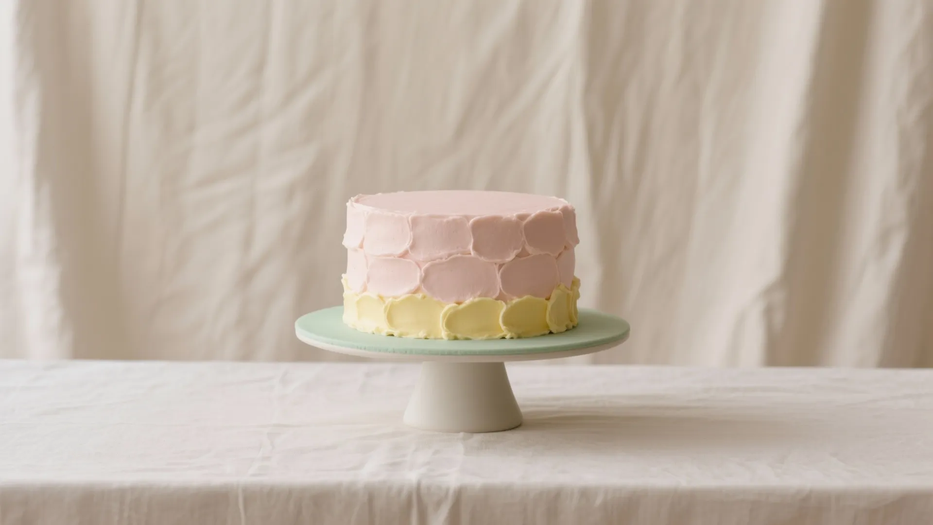 Pastel Buttercream Minimalism