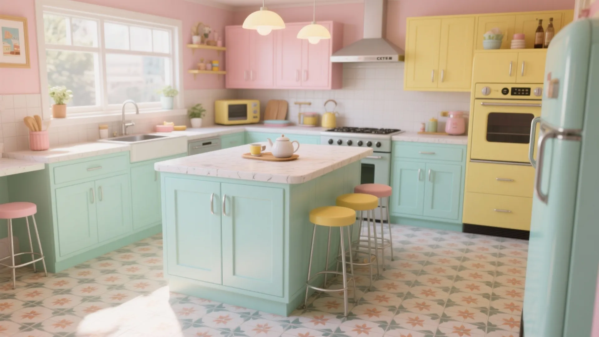 2. Pastel Island Cafe