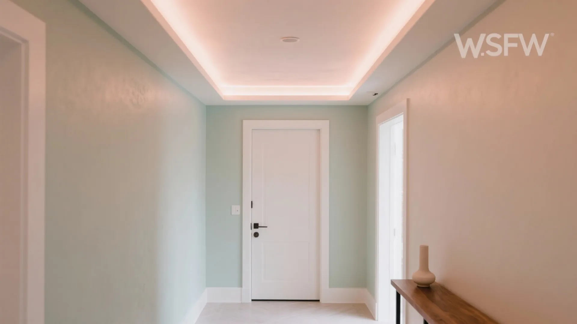 Pastel Accent Cove for a Gentle Glow