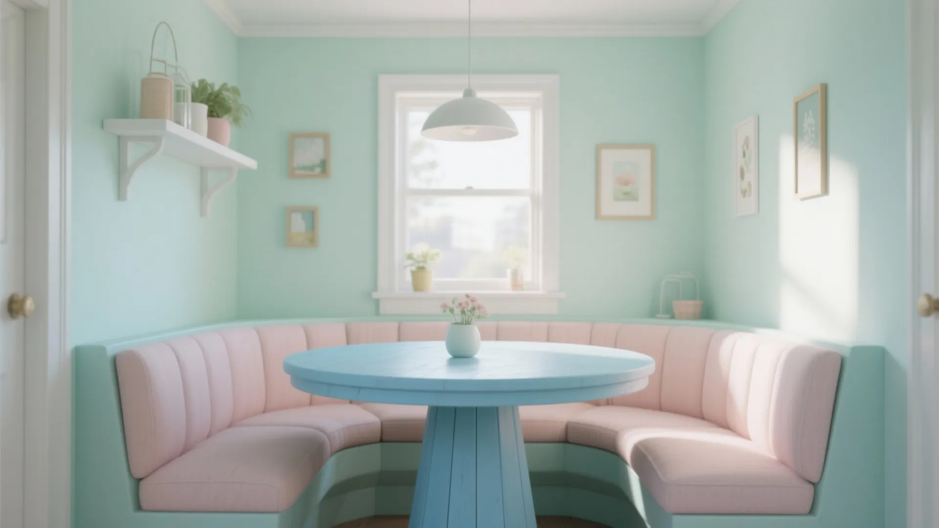 3. Soft Pastels for Airy Charm