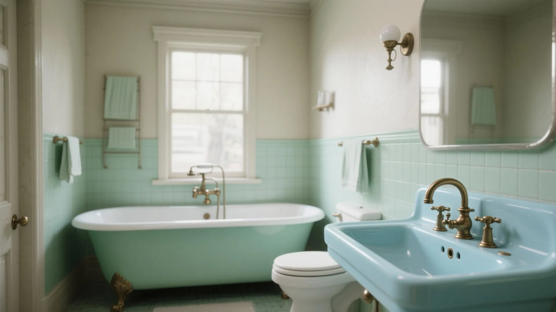 3. Soft Pastel Fixtures