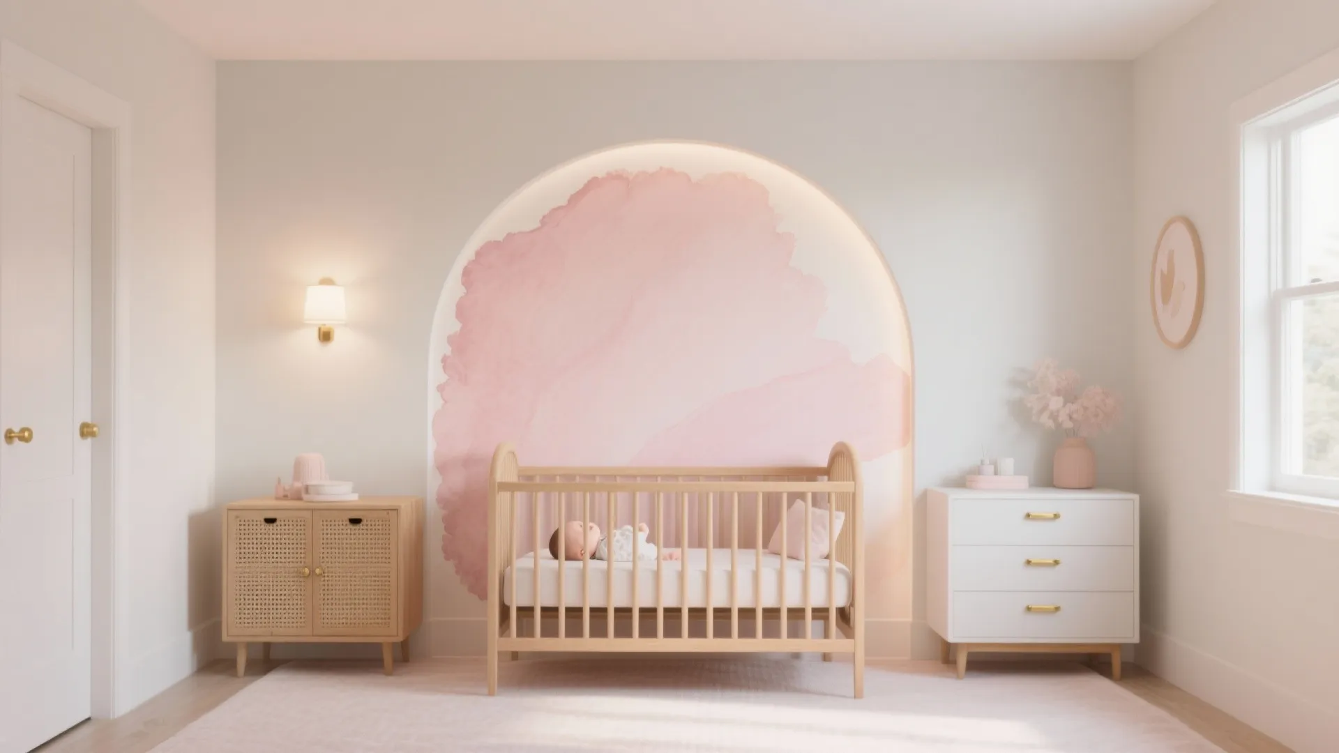 Modern Pastels with a Focus Wall