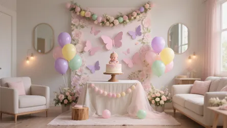5 Baby Girl Birthday Theme Decoration Ideas