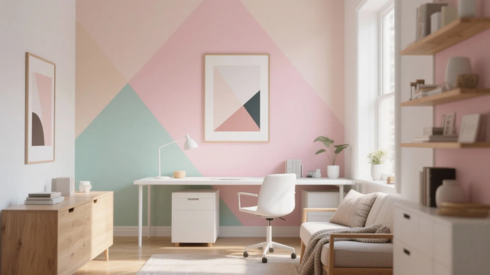 Soft Pastel Geometrics