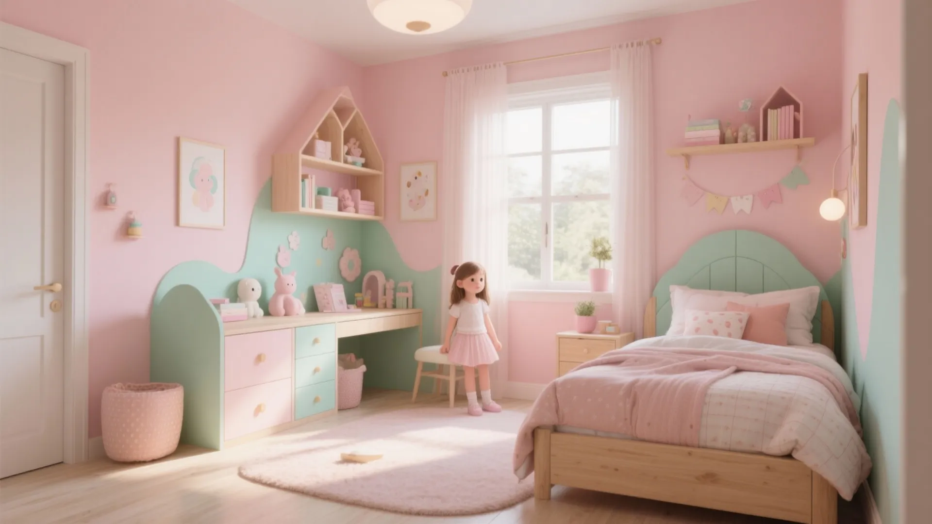 10 Kids Room Decorating Ideas for Girls: Creative, Practical & Stylish Tips for Designing a Girl's Room