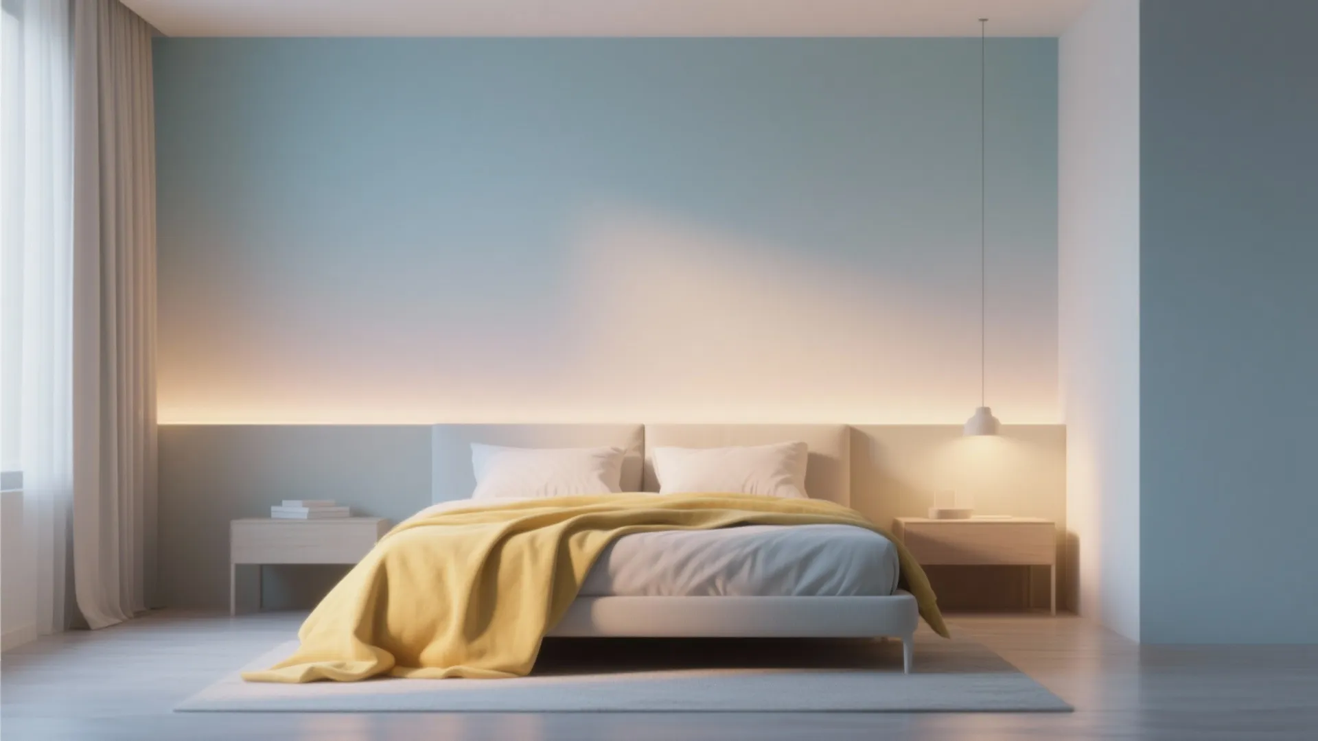 4. Pastel Gradient for a Calm Retreat