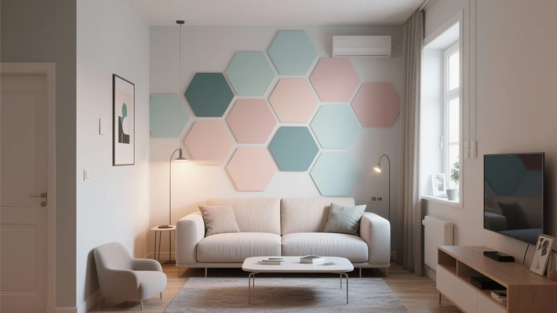 Geometric Shapes to Structure Your Wall