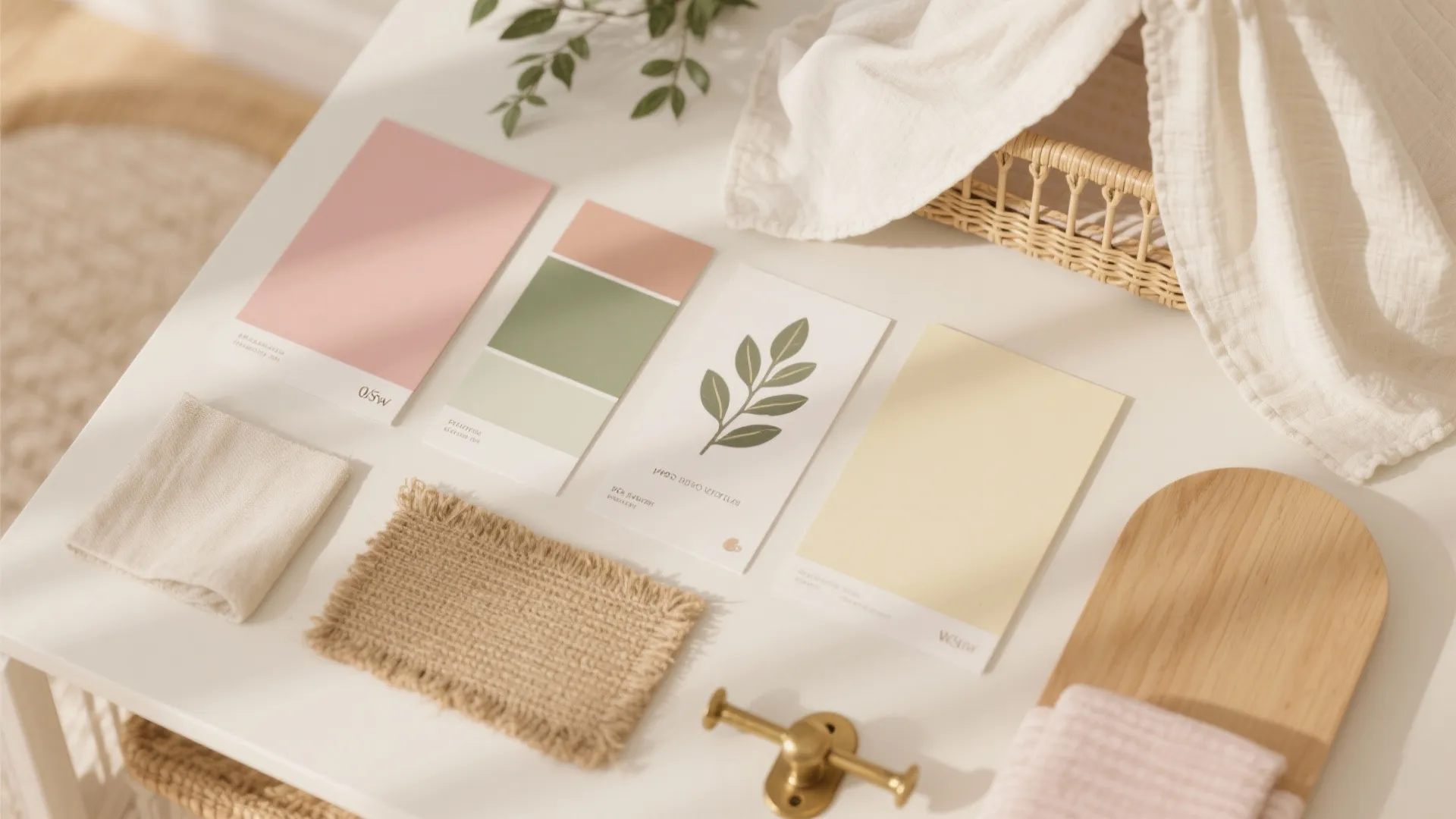 Soft Pastels and Natural Textures