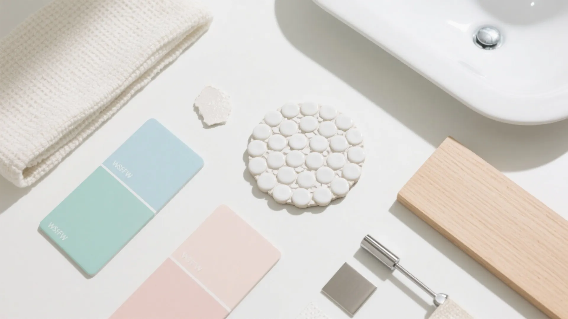 Pastel Spa Hues with Satin Finishes