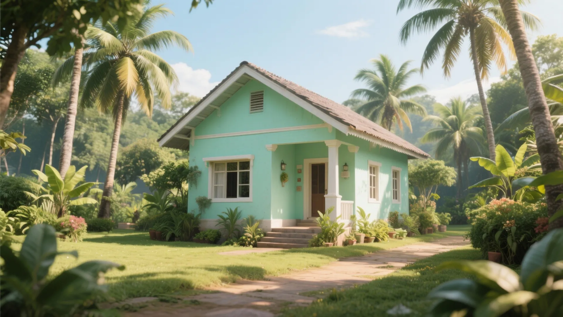 3. Tropical Pastel Bliss