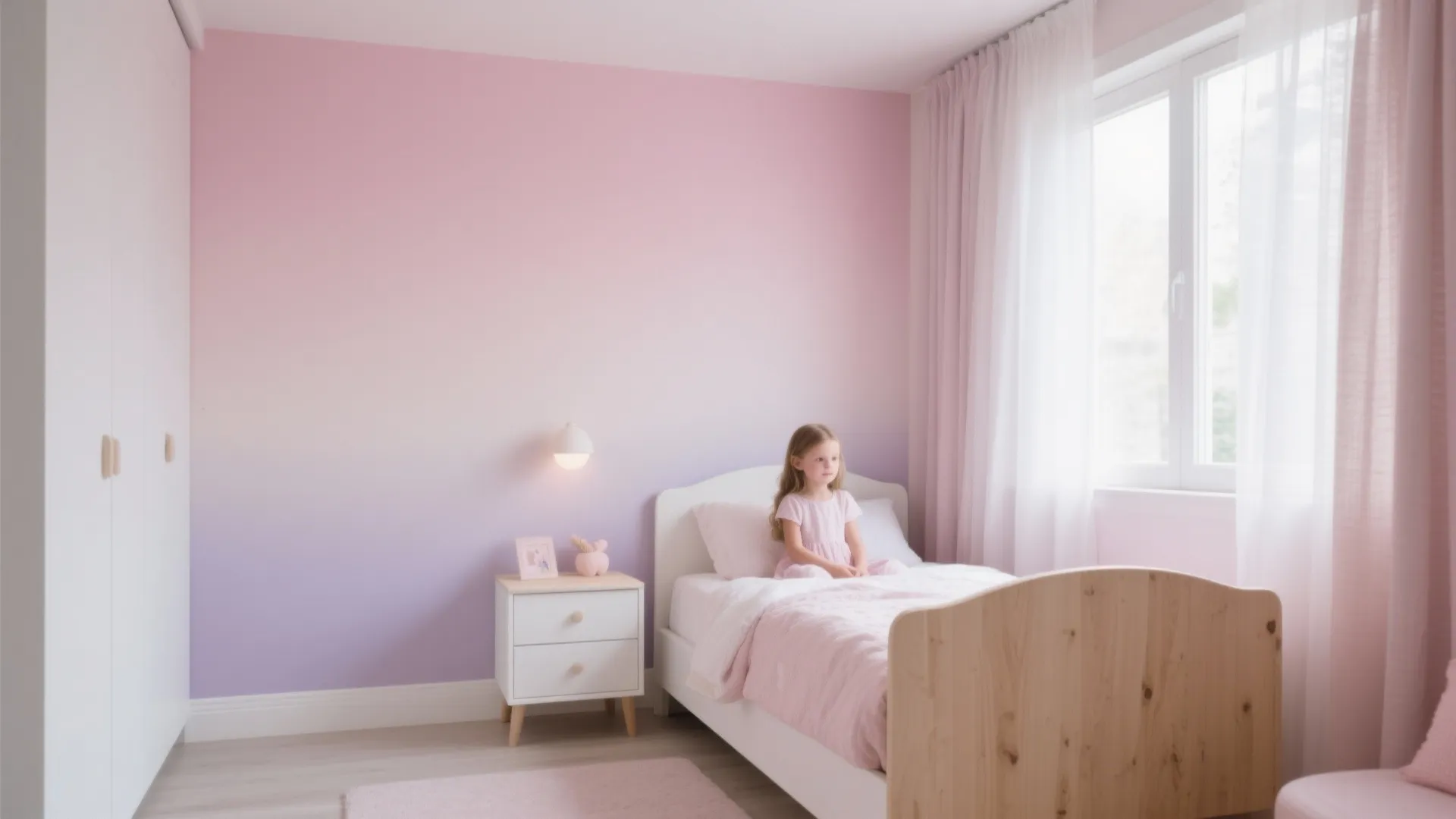 Pastel Ombre Walls