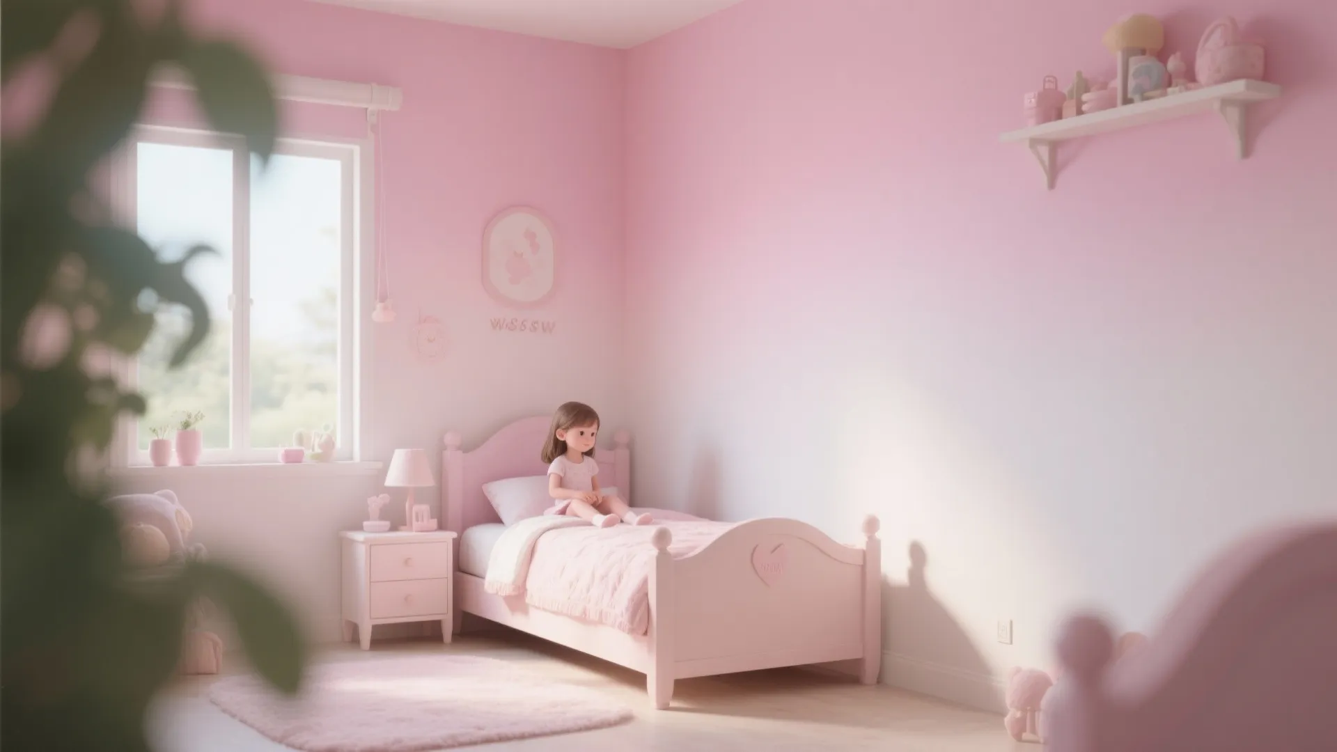 Soft Pastel Ombre Walls