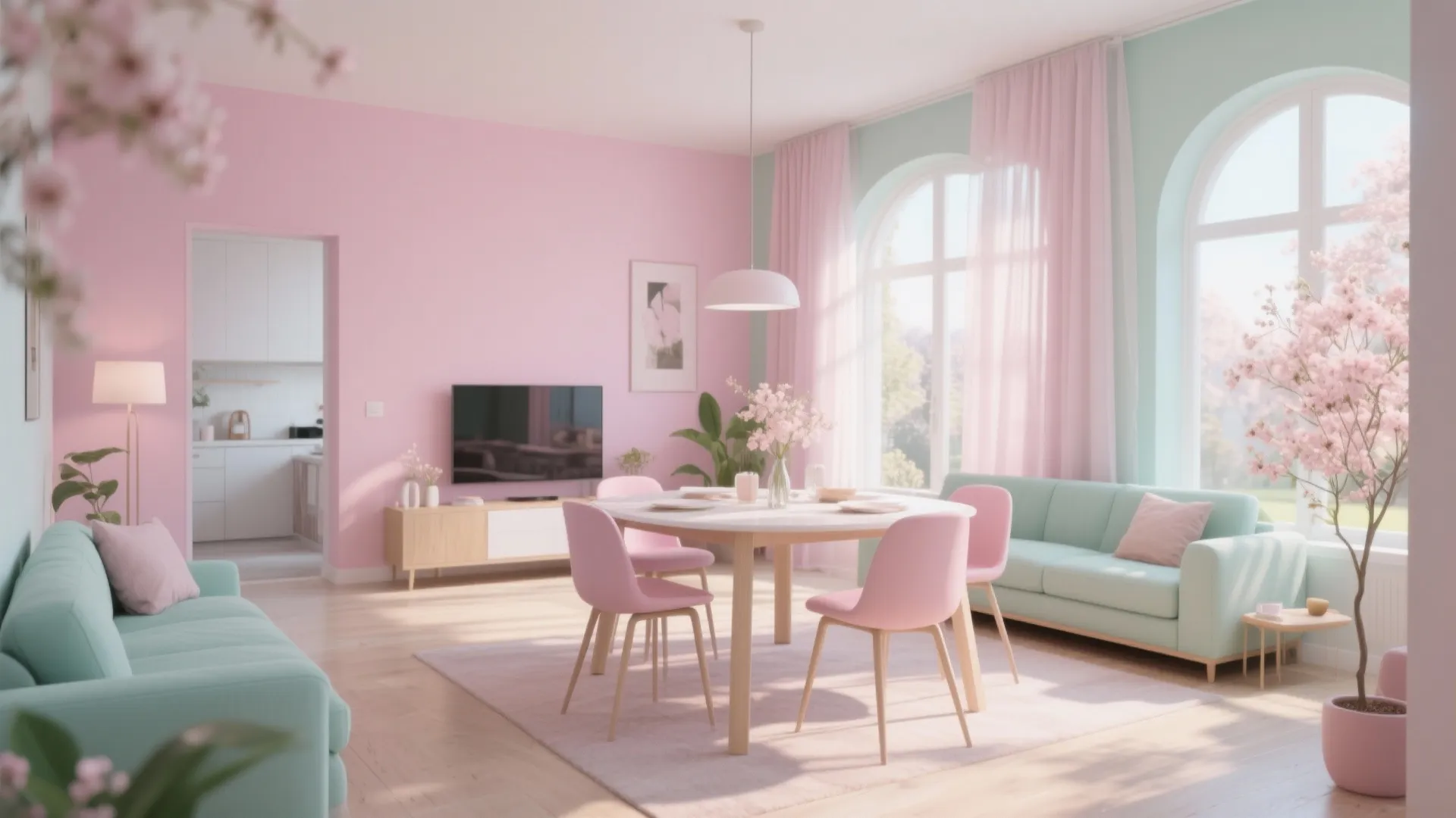 7. Pastel Shades for Light Play