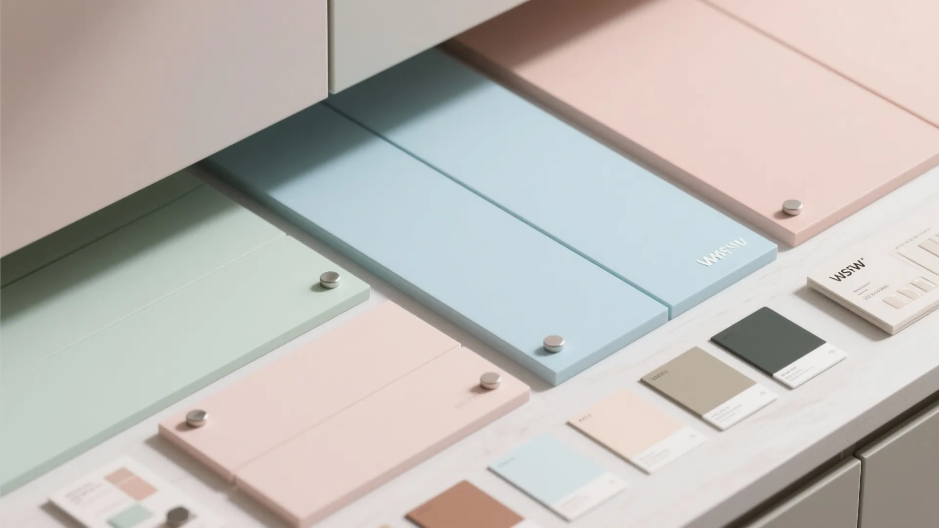 5. Playful Pastels & Accent Panels