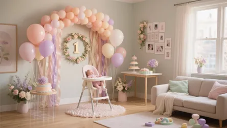 5 Birthday Party Decorations for Baby Girl I Love