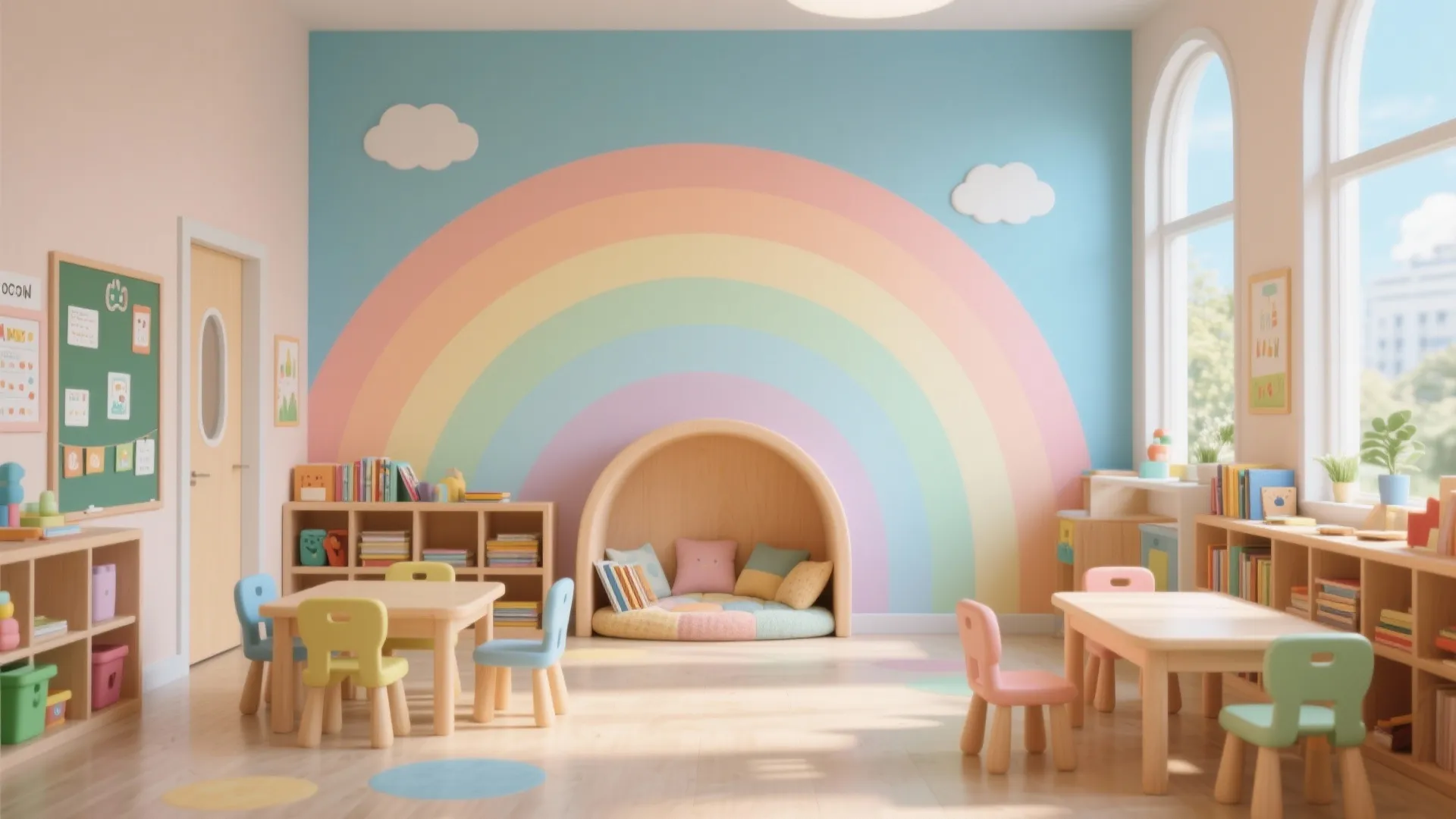 1. Pastel Rainbow Gradients