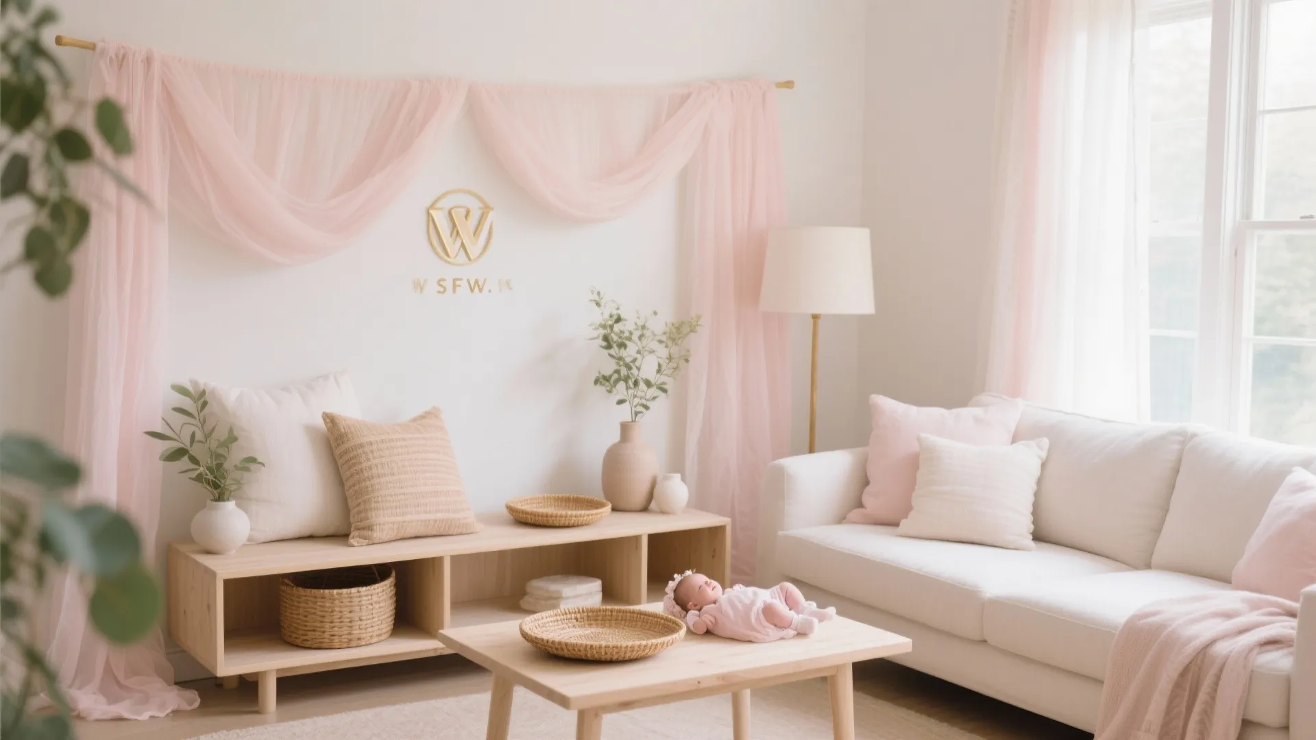 Soft Pastel Palette with Natural Textures