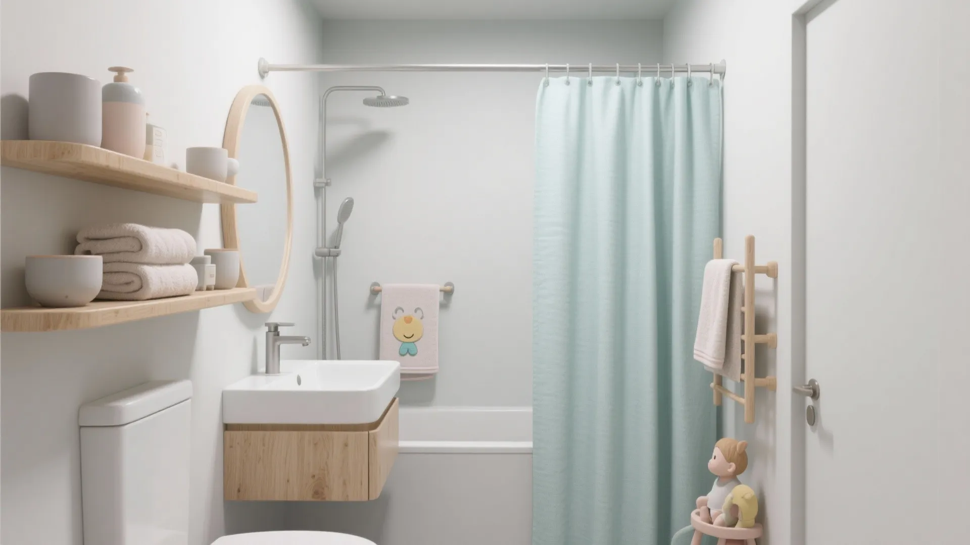 3. Pastel Scandinavian Sets: Calm, Minimal, Durable