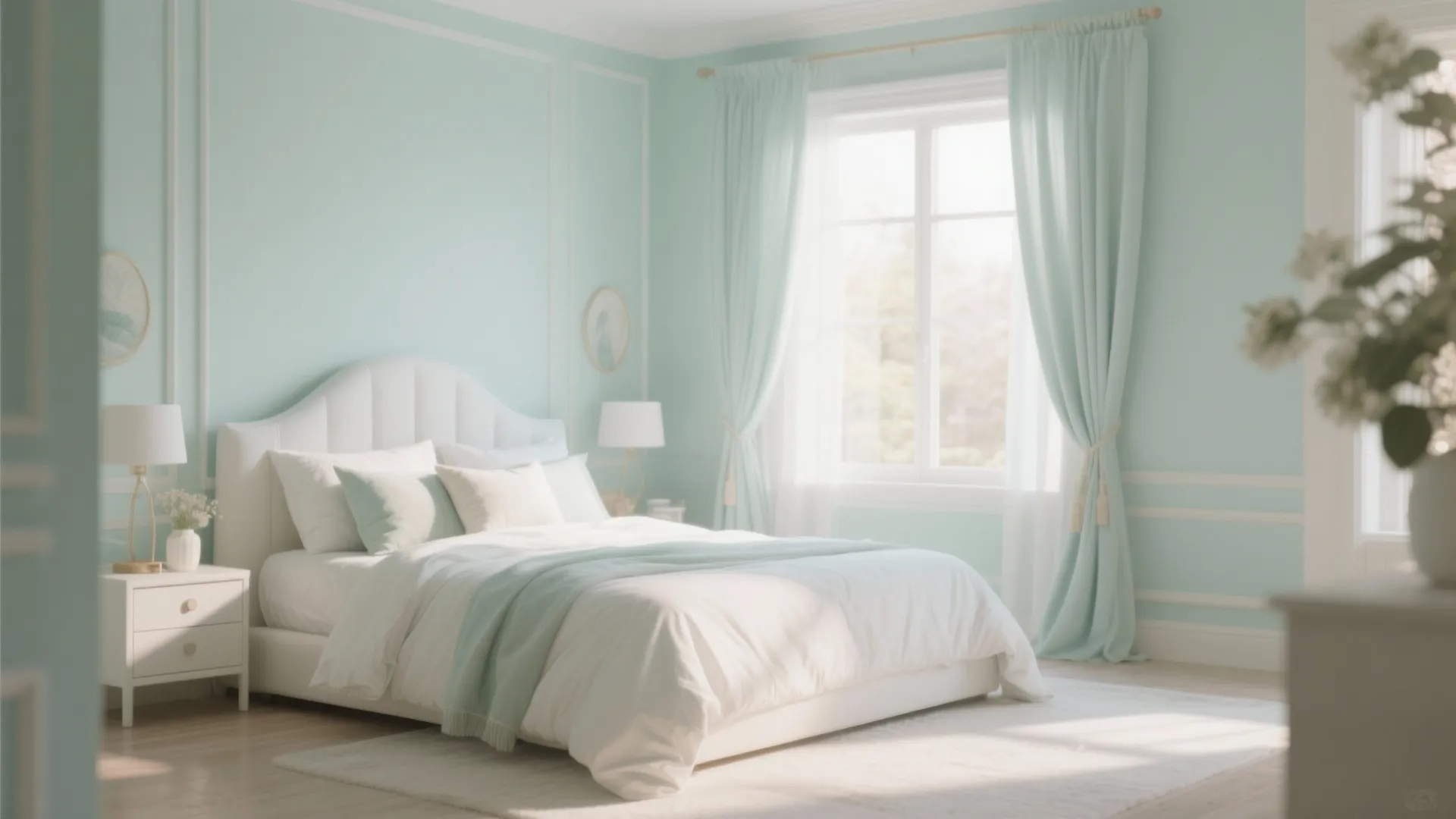 Pastel Shades for Soothing Atmosphere