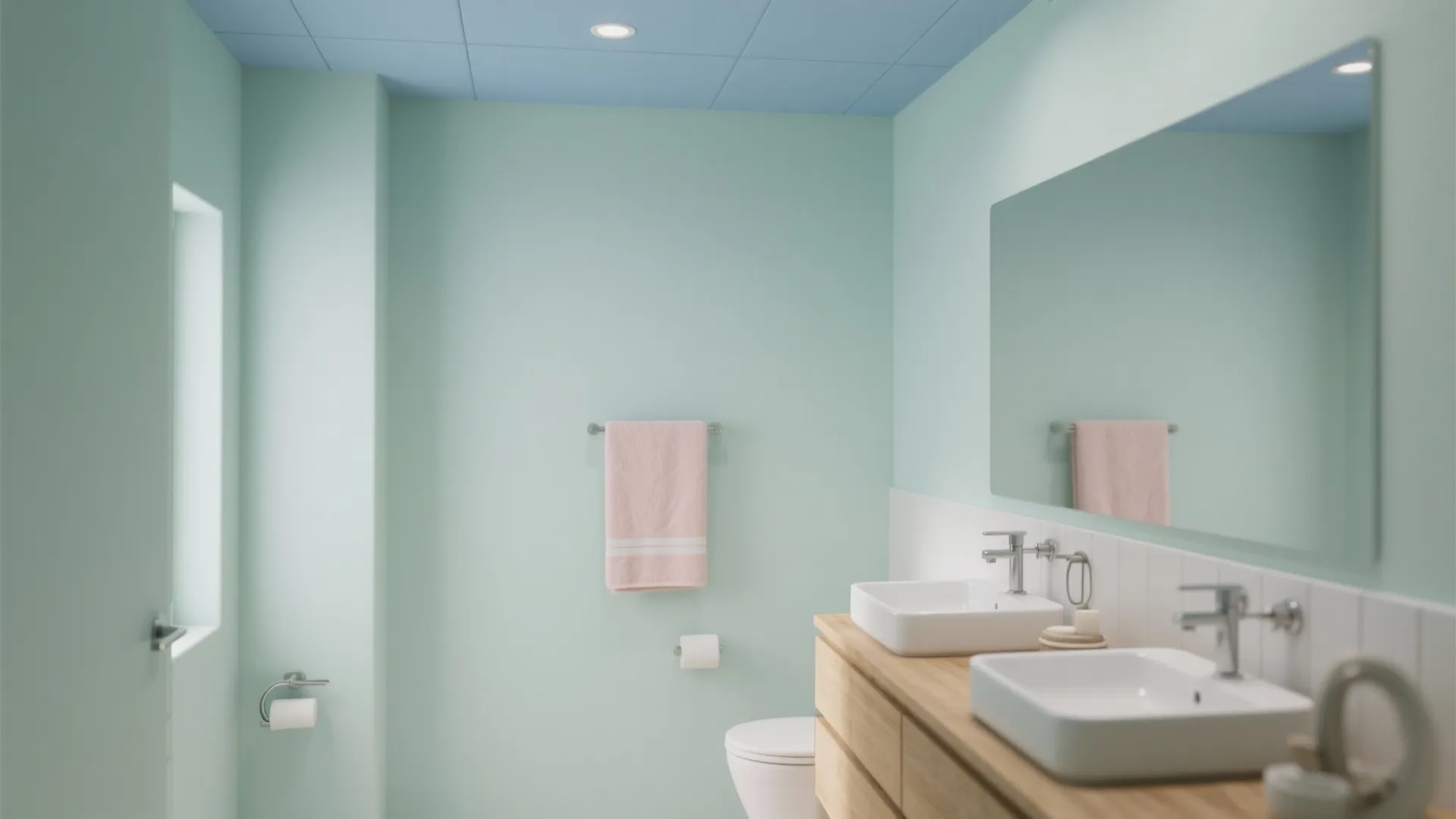 4. Pastel palettes for a spa-like feel