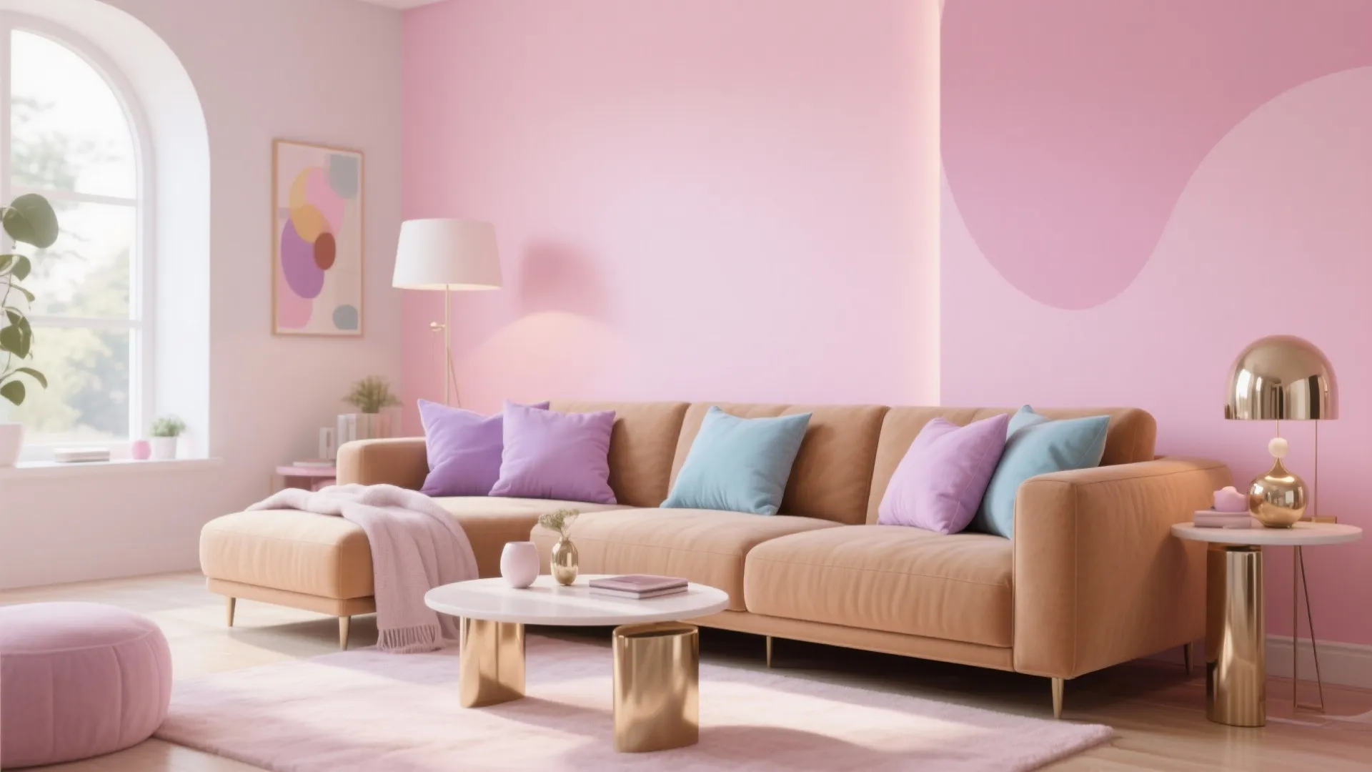 5. Soft Pastels for a Modern, Airy Look