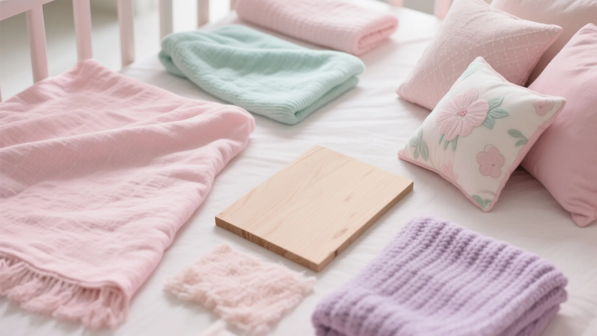 Pastel Color Palette with Layered Textures