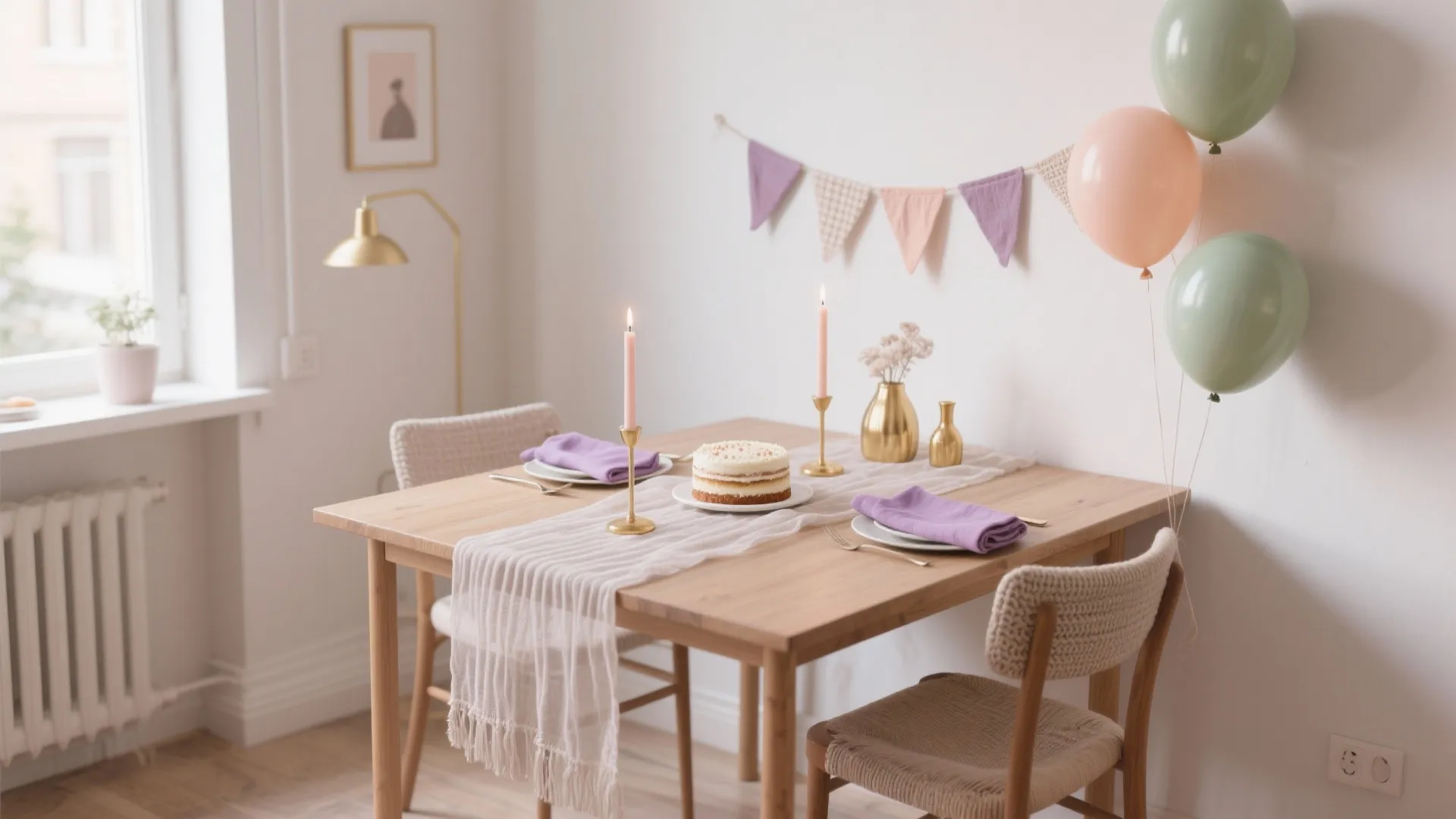 Soft Pastel Palette with Textured Layers