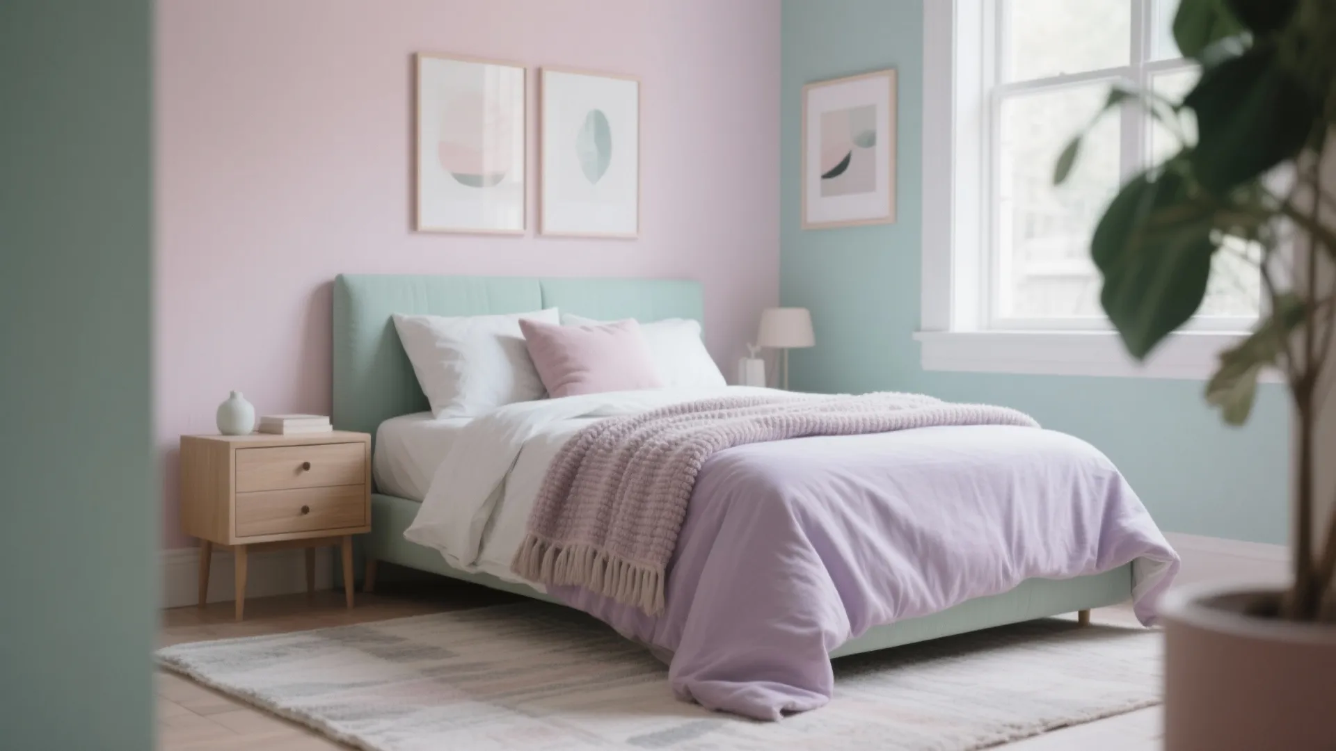 Pastel Palette with Layered Textures