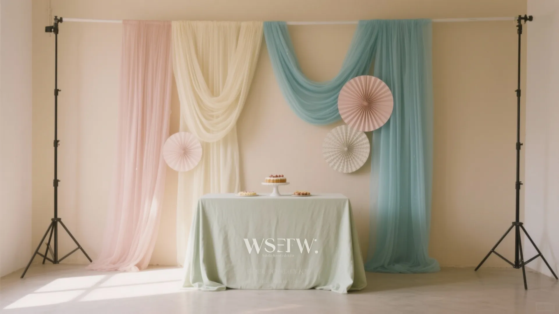 Soft Pastel Palette With Textured Layers