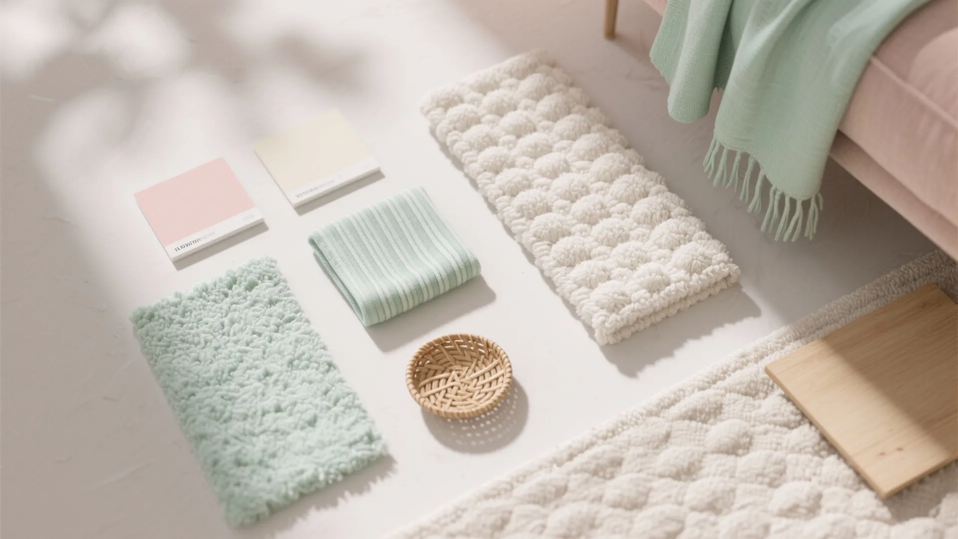Soft Pastel Palette + Texture Play