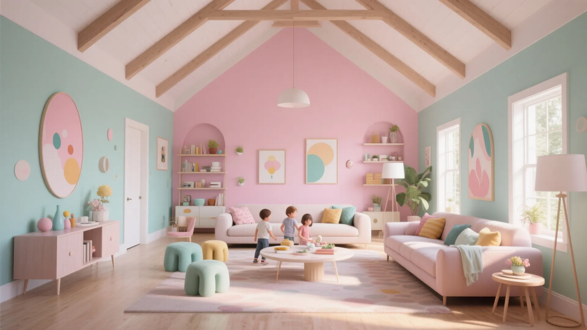 9. Soft Pastel Accents