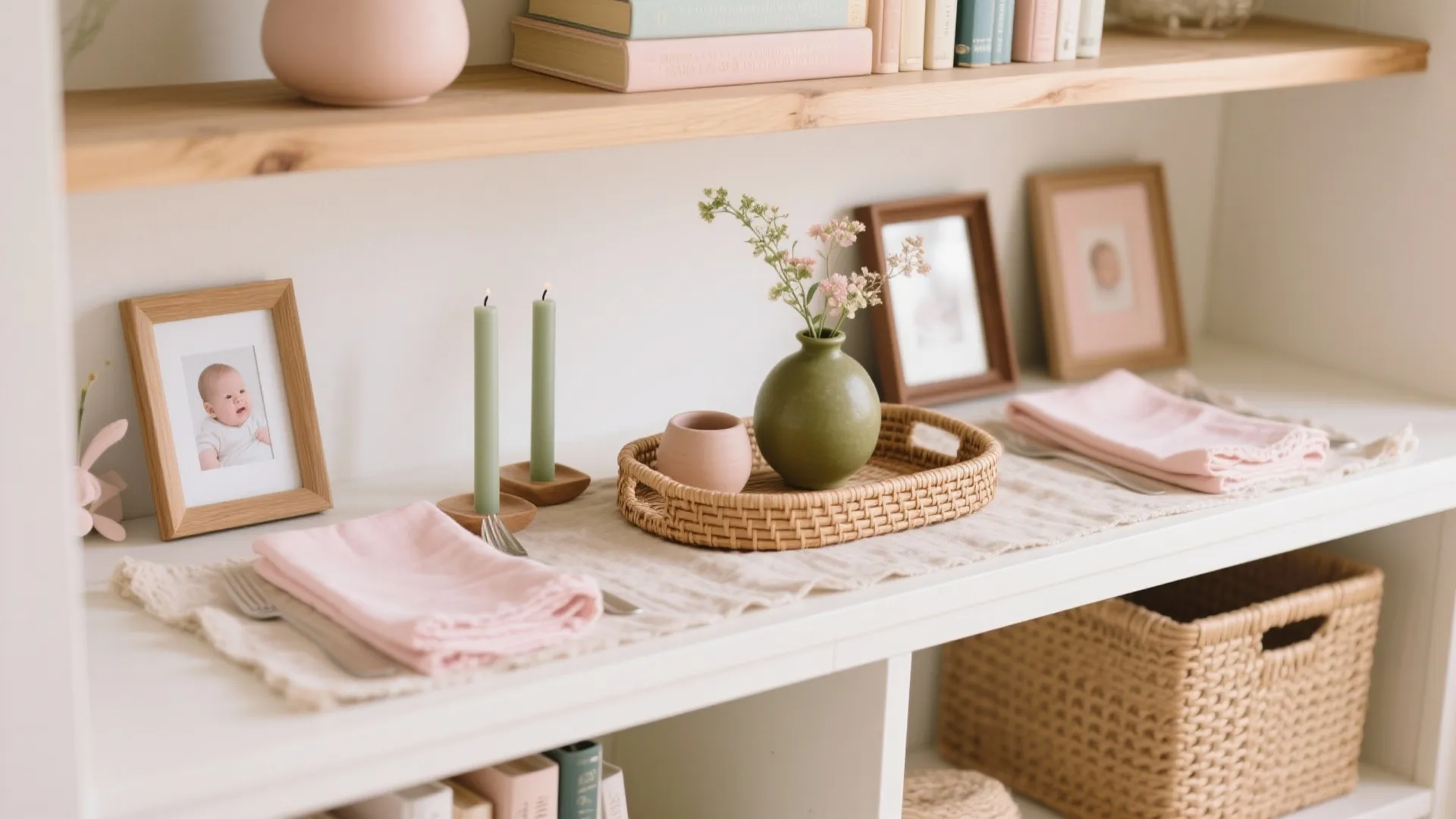 Pastel Layers With Tactile Textures