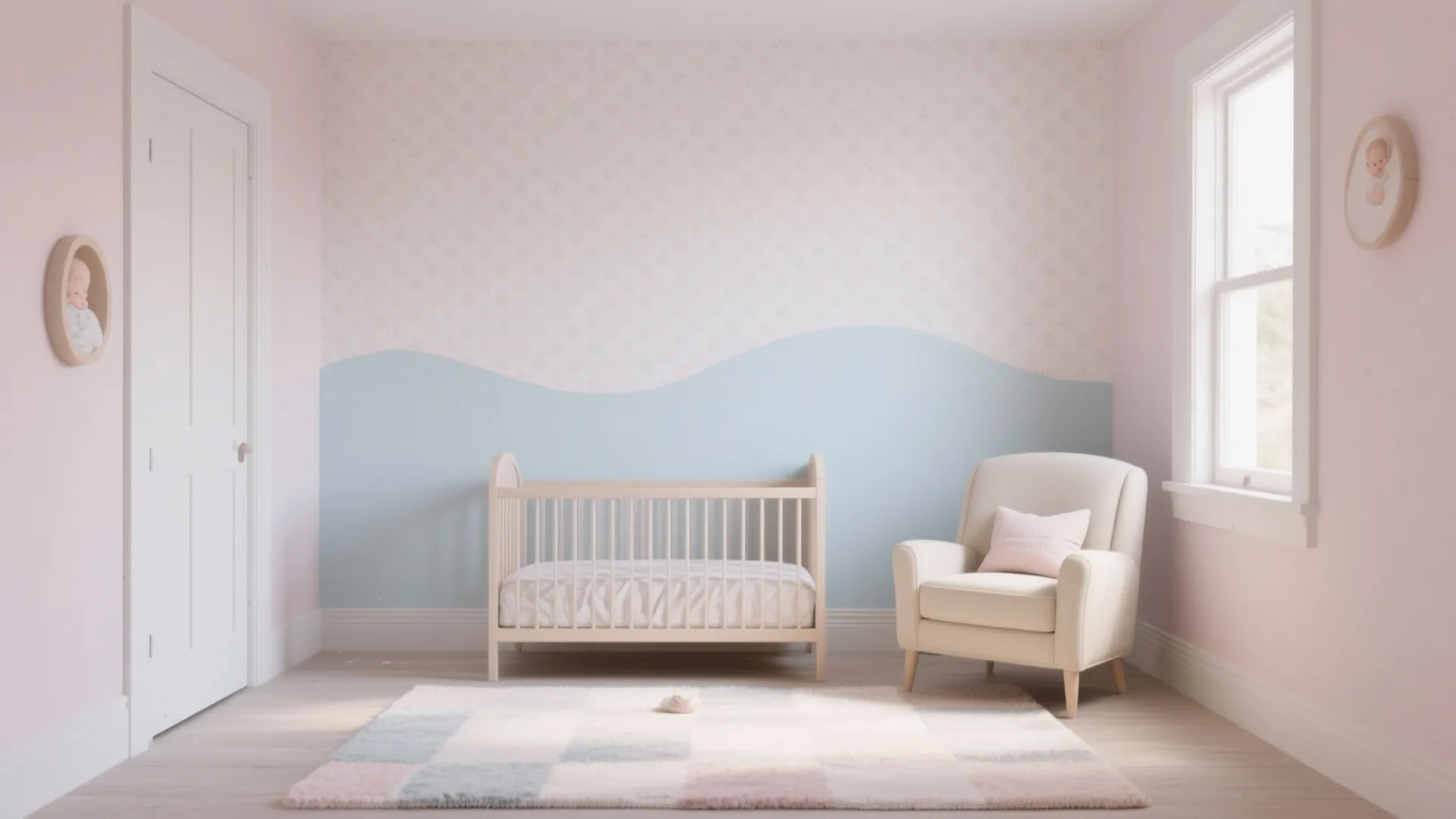 Soft Pastel Walls & Removable Wallpaper