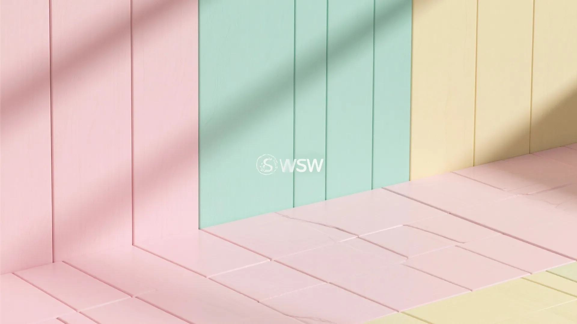 10. Colorful Wall Panels