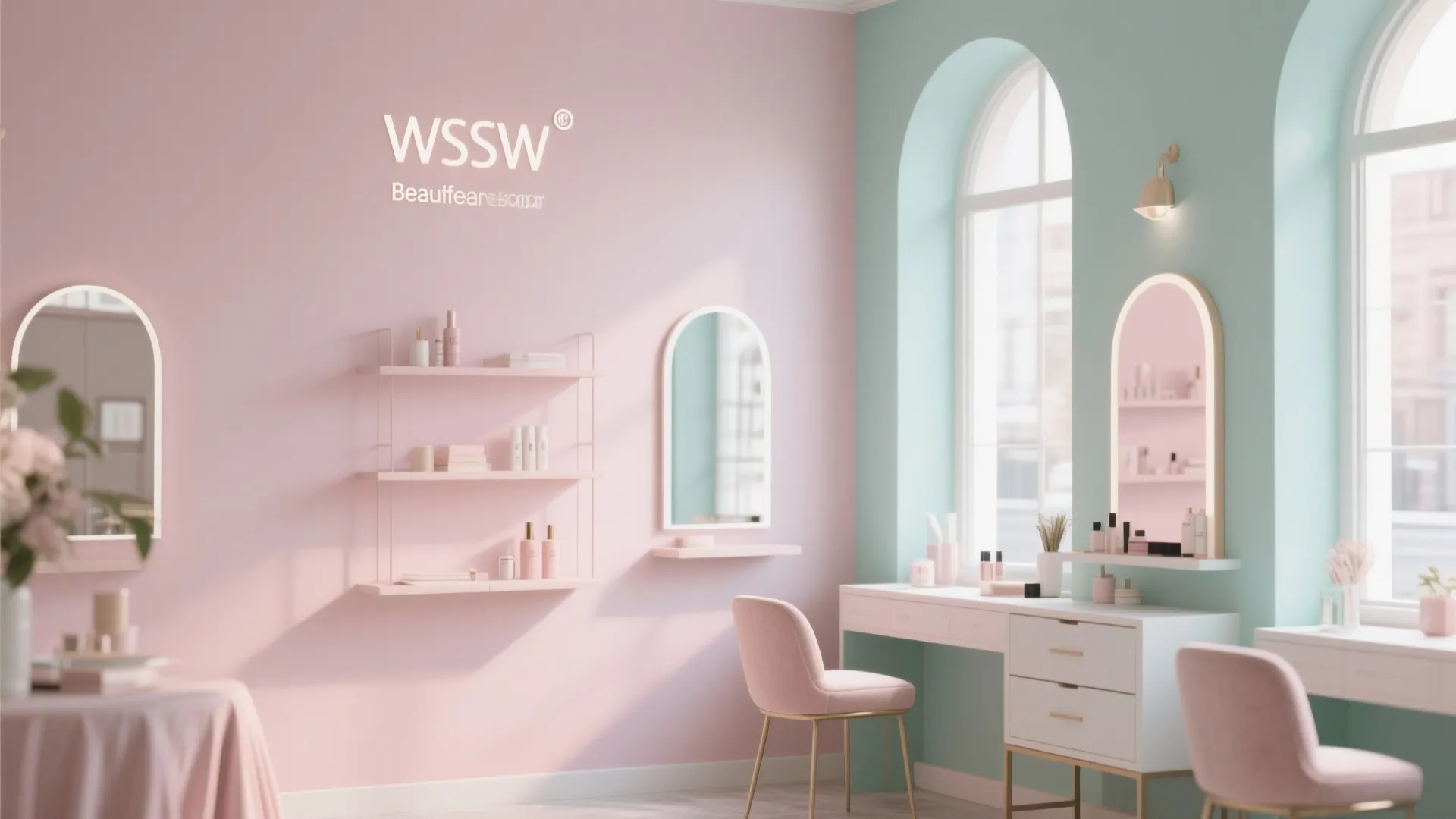 Minimalist Pastel Walls