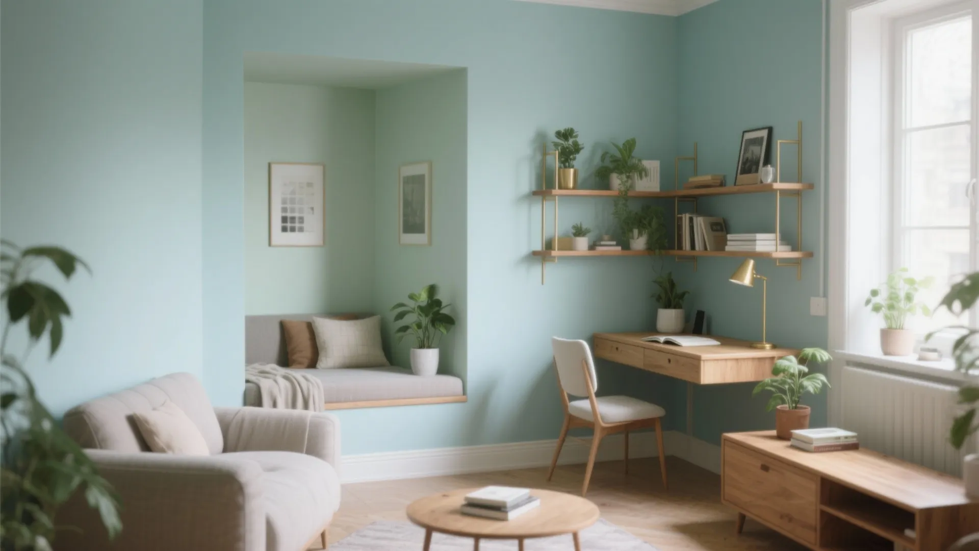 3. Soft pastel wash for luminous calm